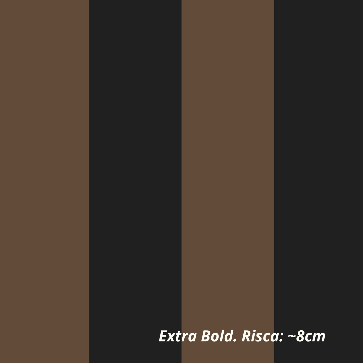 Riscas Pretas e Castanhas (M22525)