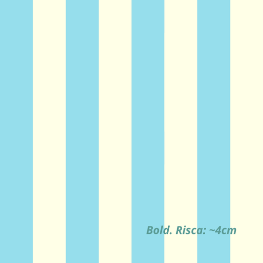 Riscas Azul e Creme (M29326)