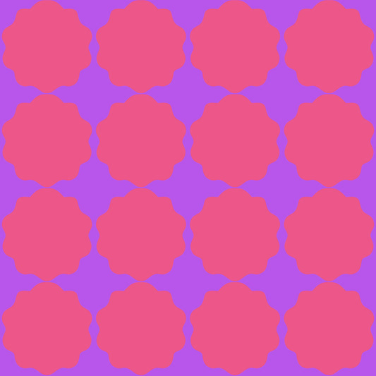 Carimbos Rosa com Fundo Roxo (M12325)