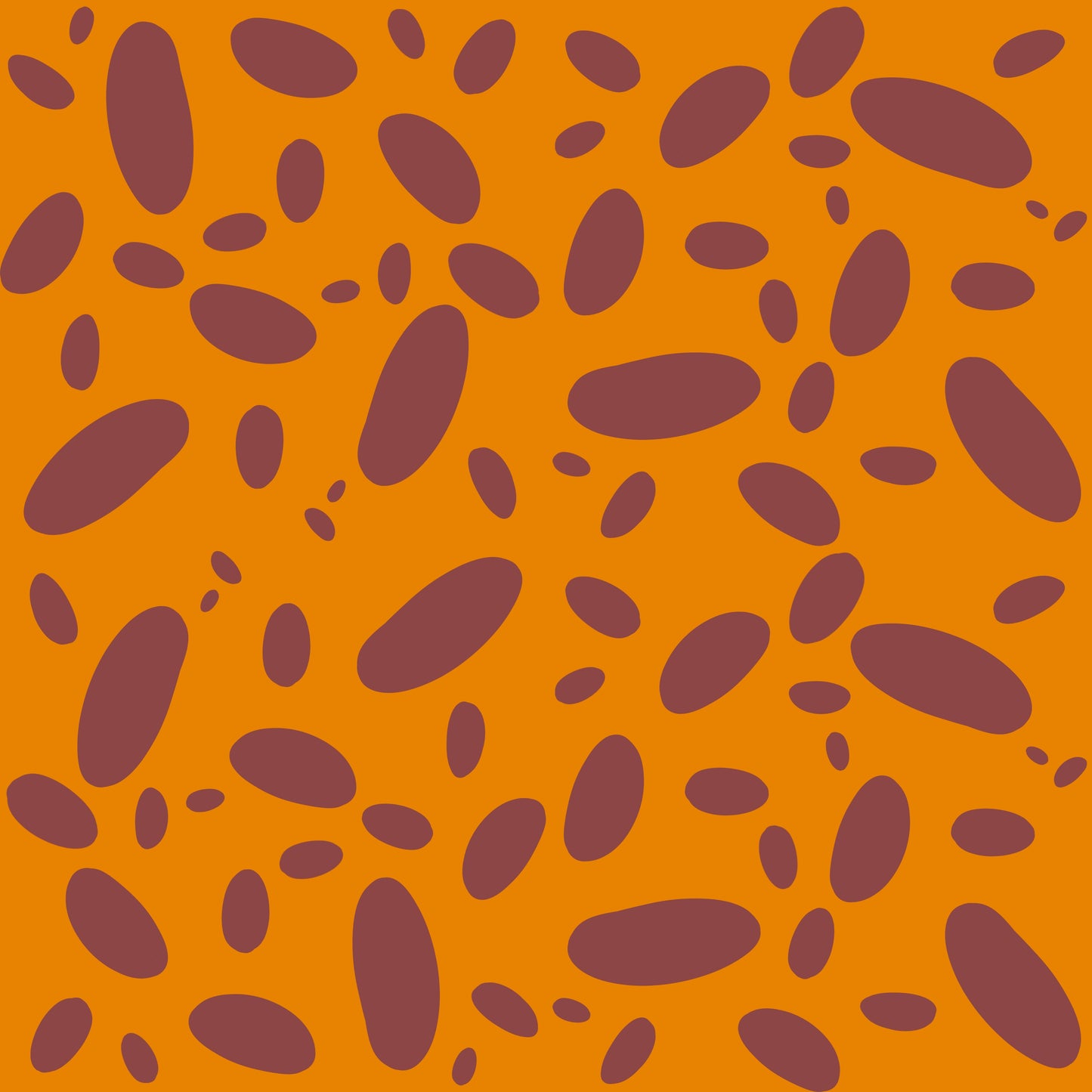 Manchas Castanhas, Fundo Amarelo (M14025)