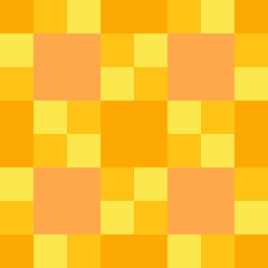 Oranje en Gele Vierkanten (M16224)