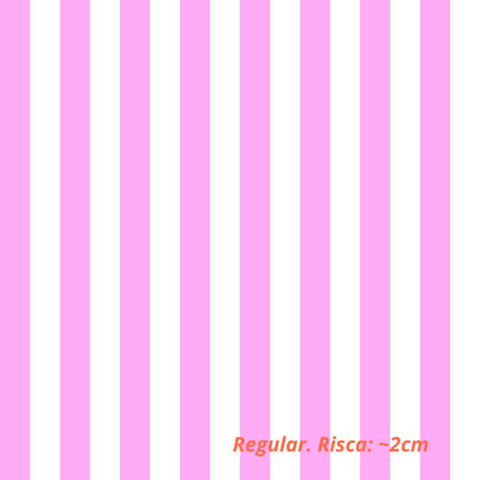 Strisce Bianche e Rosa (M19225)