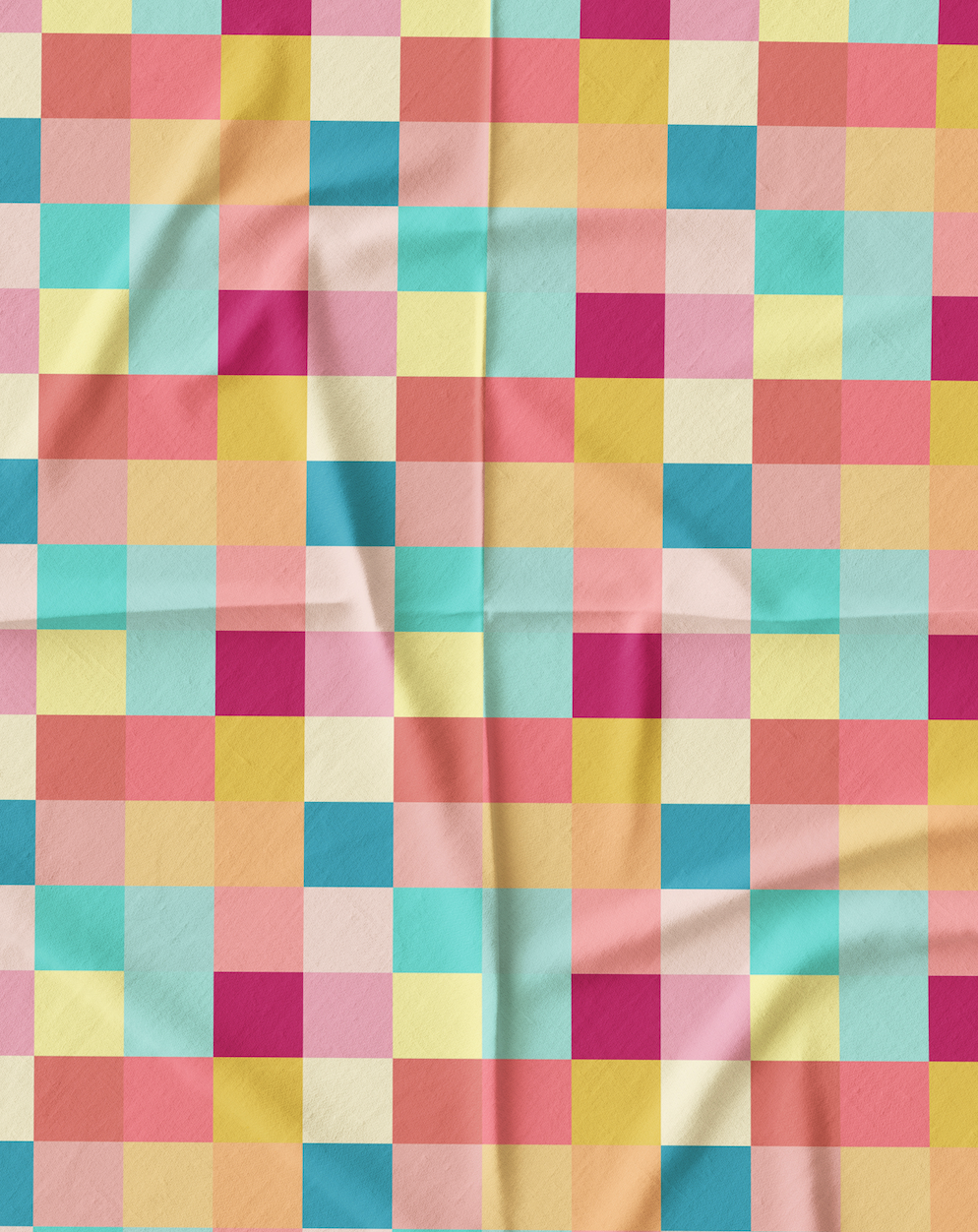 Kleurige Vierkantjes (M11325)