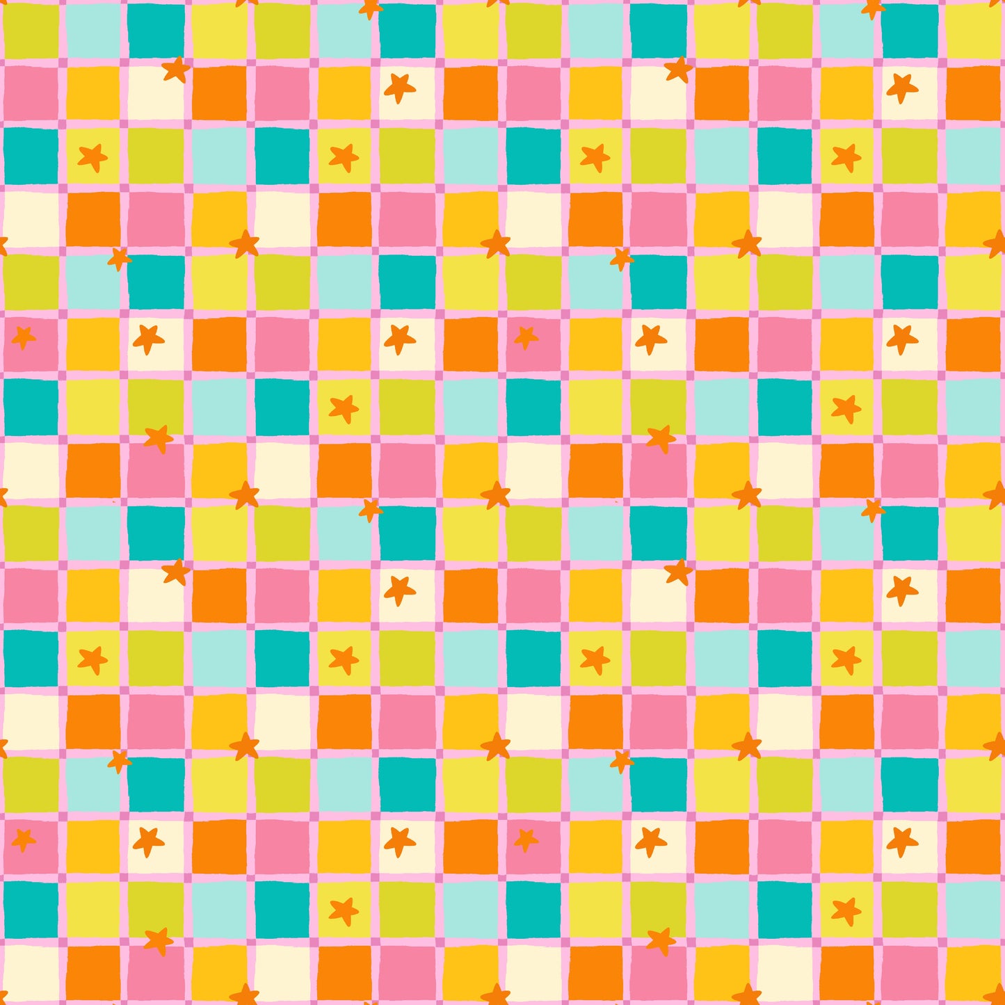 Estrelas em Quadrados Coloridos (M31826)