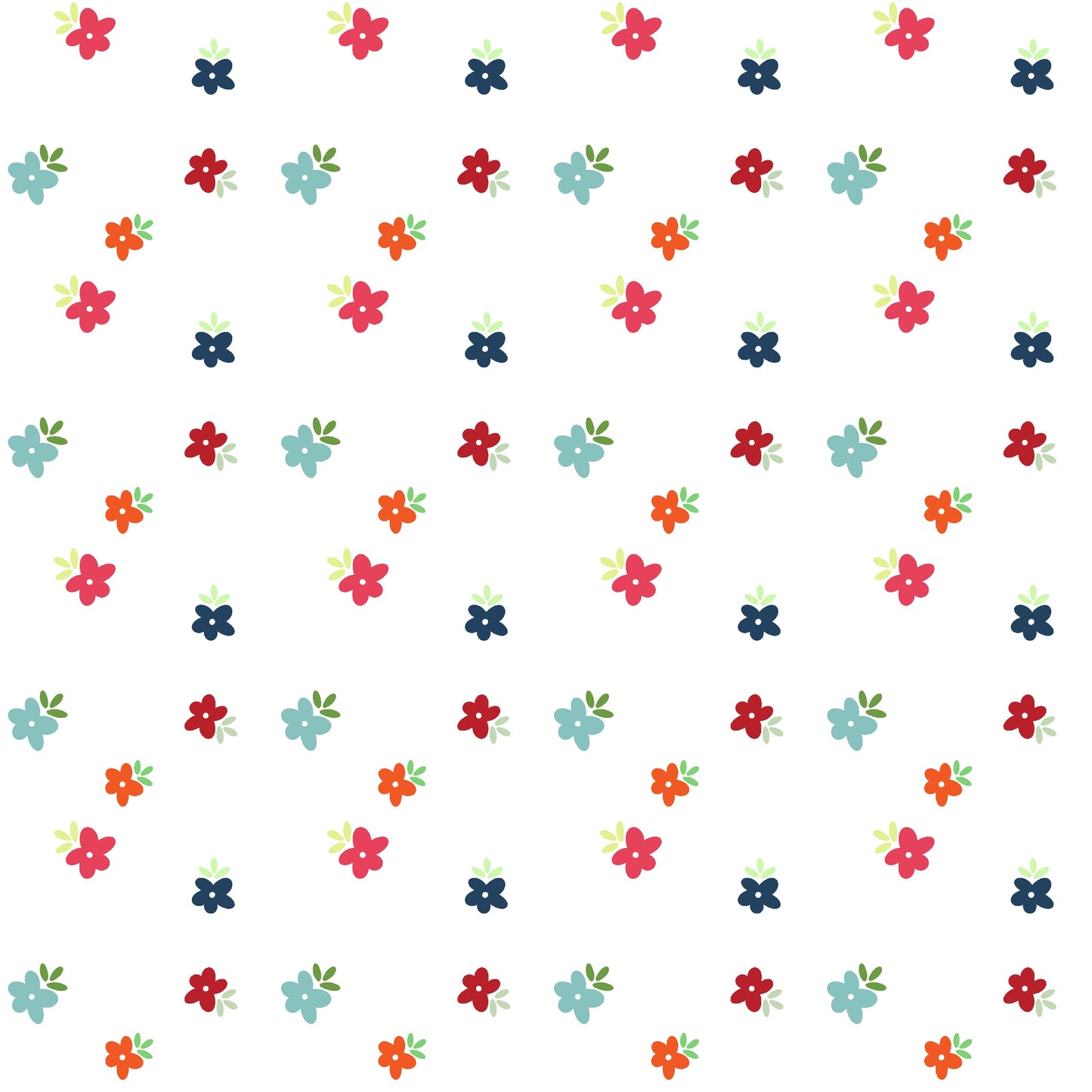 Florinhas em Fundo Branco 🧚♀️ (M32226)