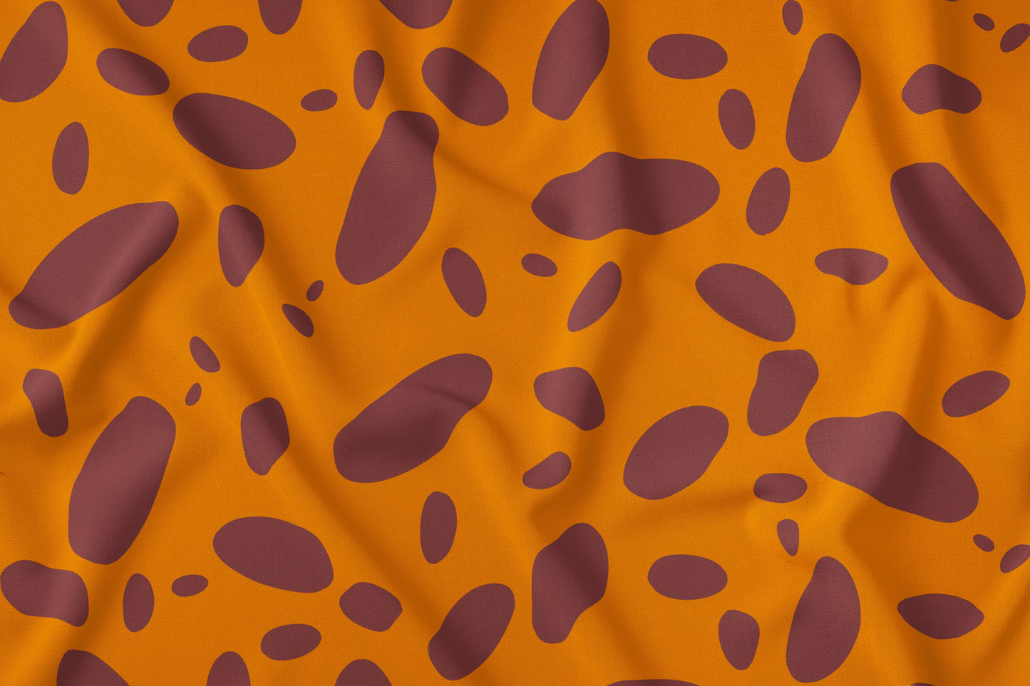 Manchas Castanhas, Fundo Amarelo (M14025)