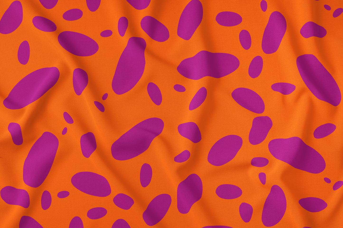 Manchas Rosa, Fundo Laranja (M14125)