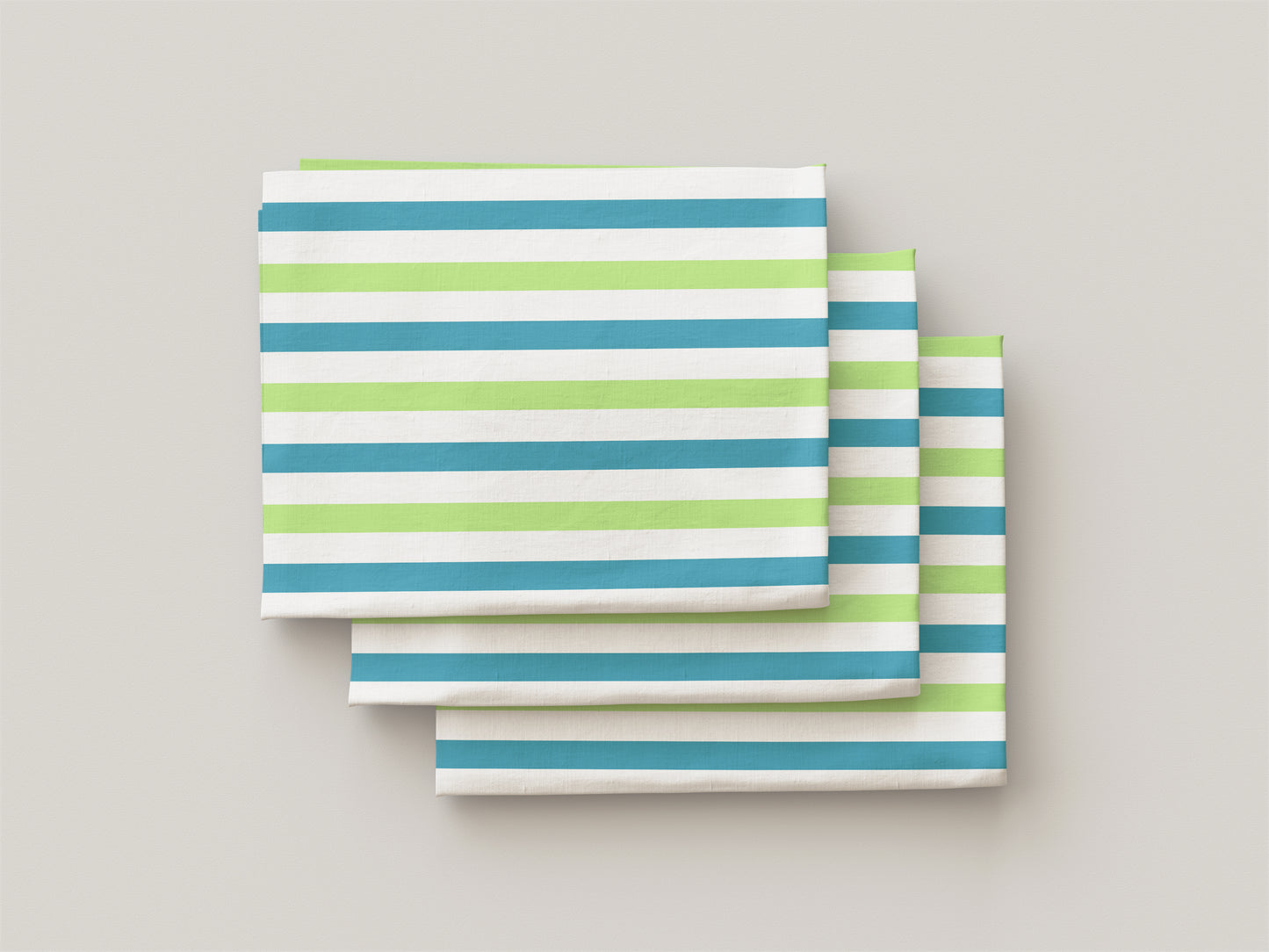 Groene, blauwe en witte strepen (M17525)