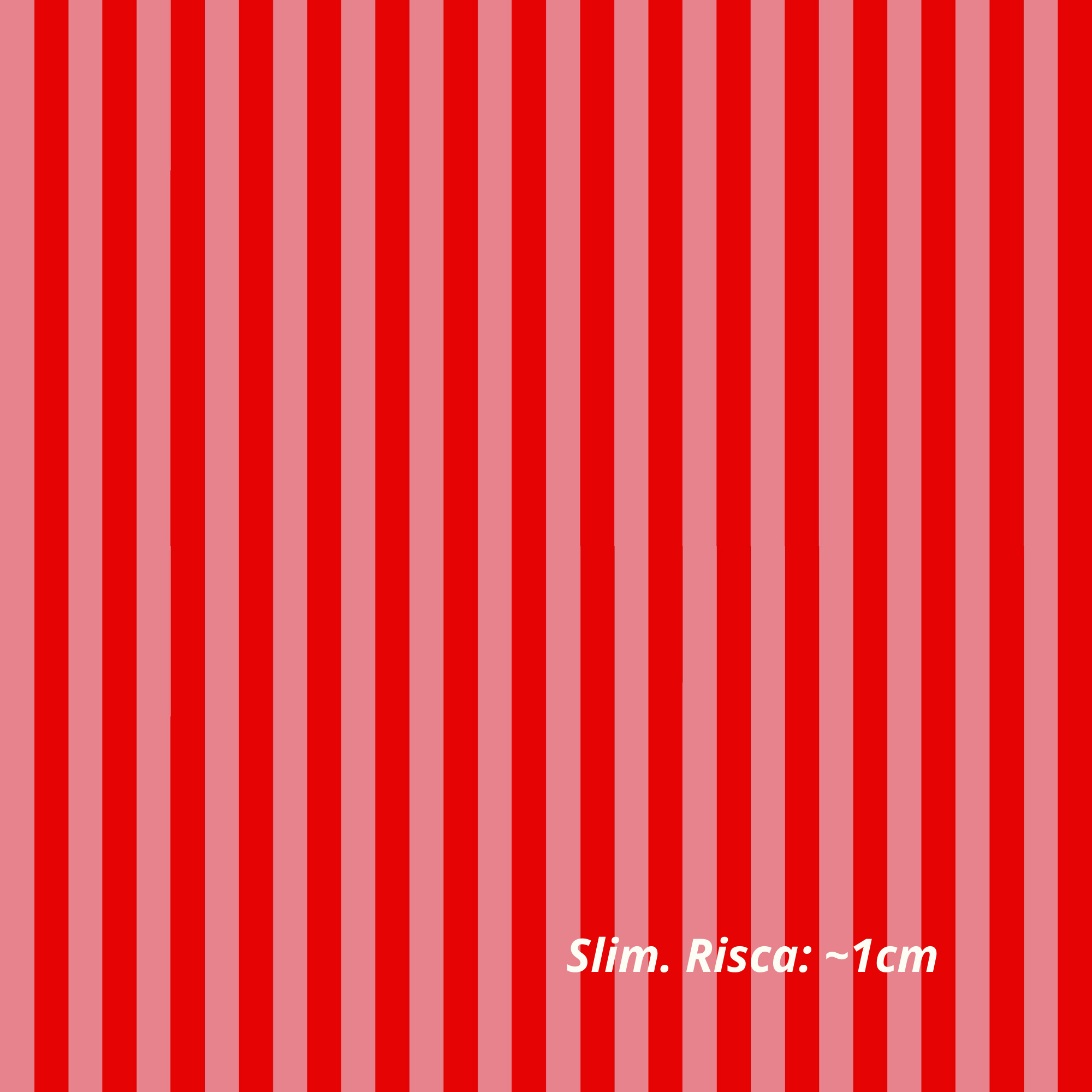 Riscas Color Block: Vermelho e Rosa (M31326)