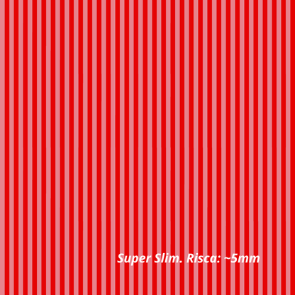 Riscas Color Block: Vermelho e Rosa (M31326)