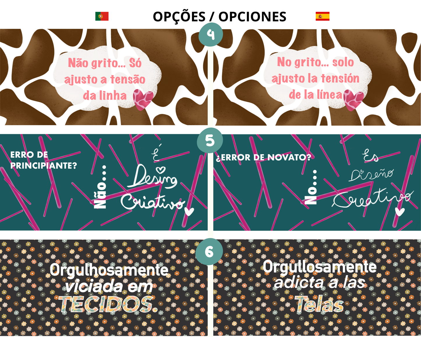 Tazas para Costureras Creativas