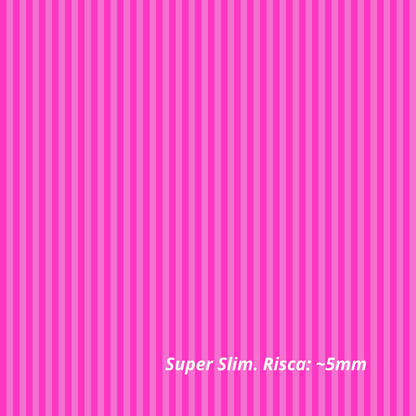 Streifen in Knallrosa und Hellrosa (M28726)