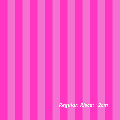 Streifen in Knallrosa und Hellrosa (M28726)