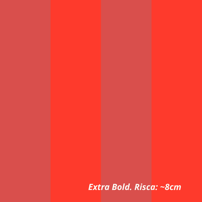 Riscas em Vermelhos Contrastantes (M22925)