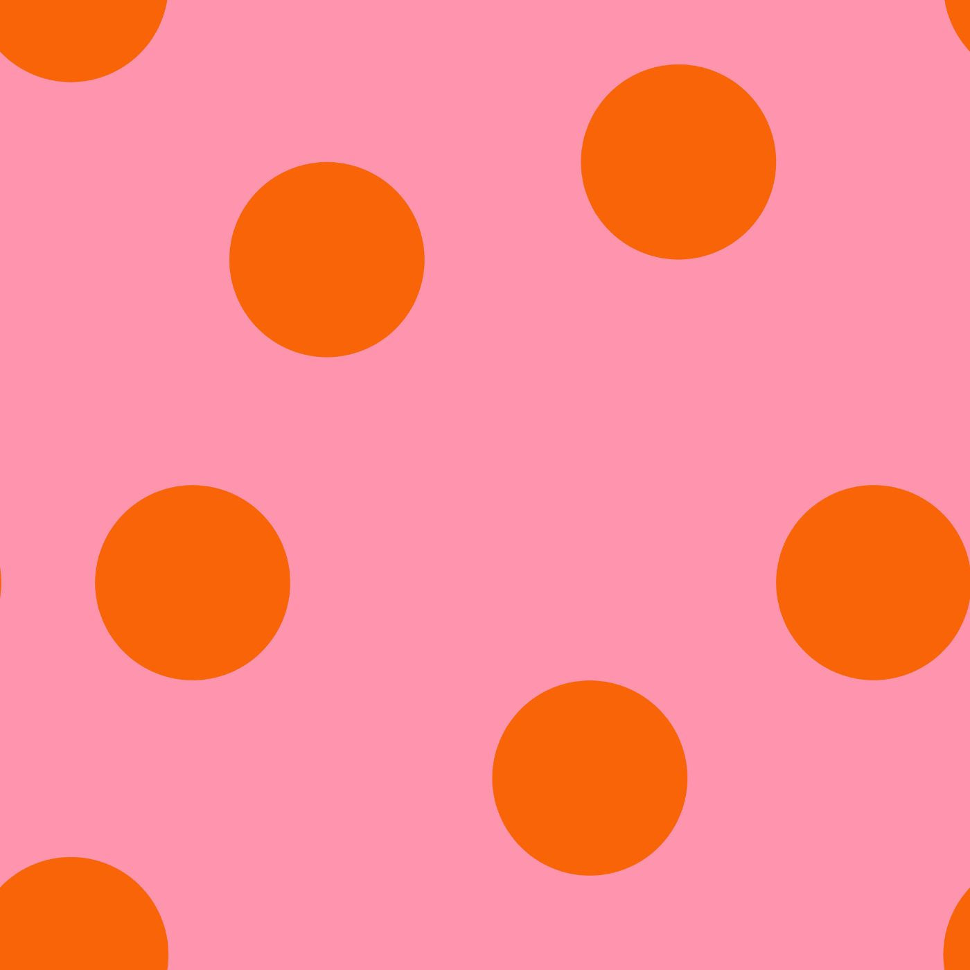 Bolas Laranja e Fundo Rosa (M32626)