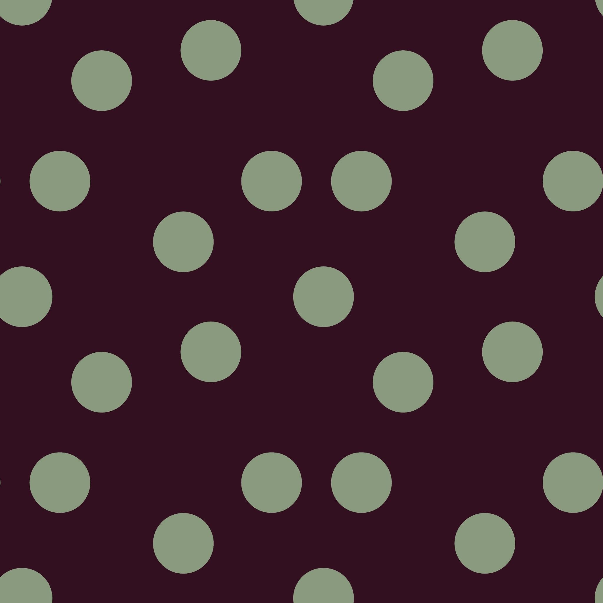 Pois Azzurri su Sfondo Marrone (M33626)