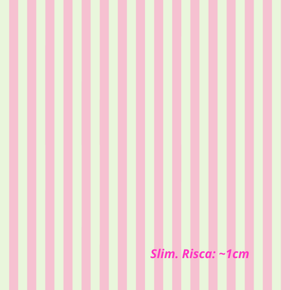 Rosa und Hellgrün gestreift (M29126)