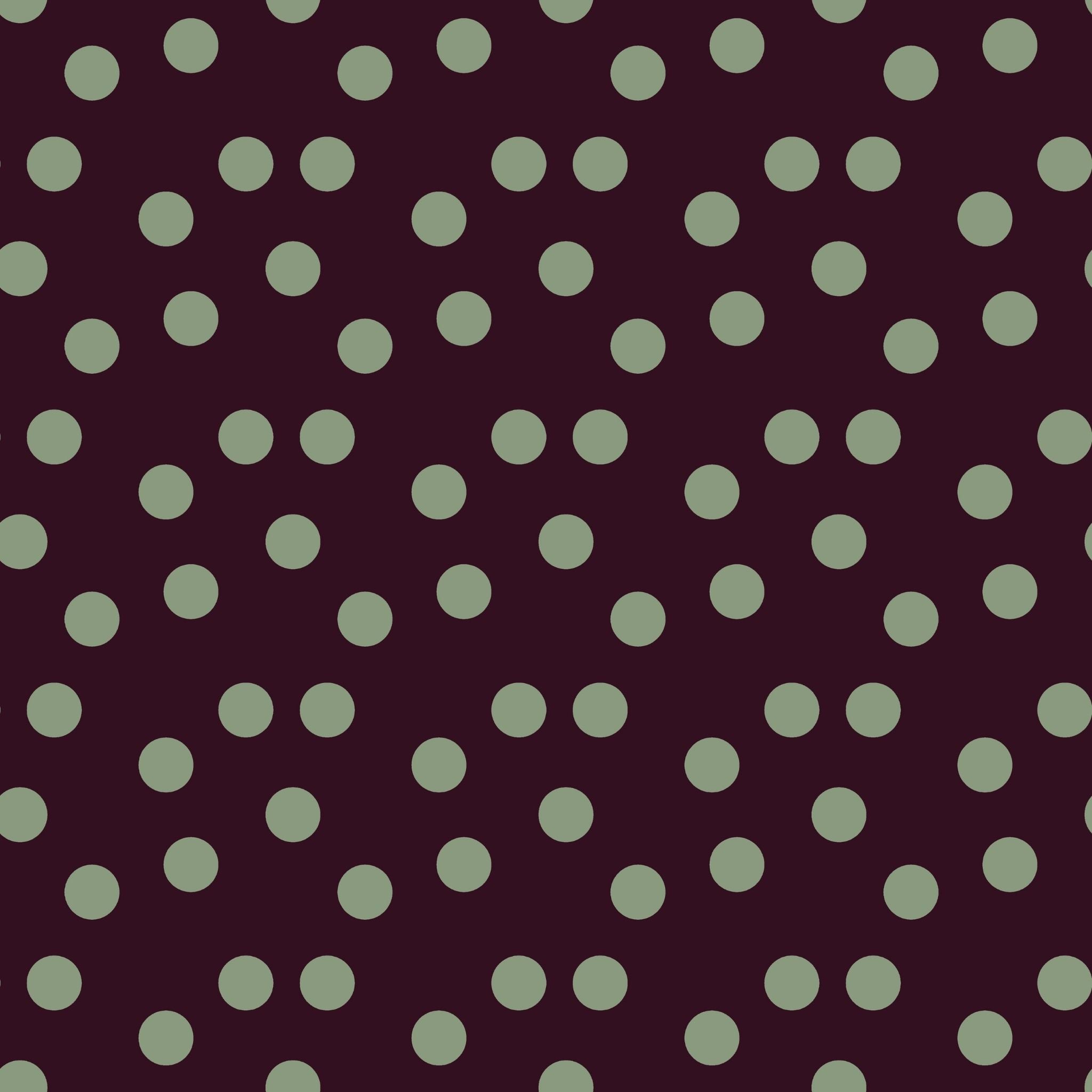 Pois Azzurri su Sfondo Marrone (M33626)