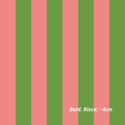 Rosa- und Grasgrüne Streifen (M30126)
