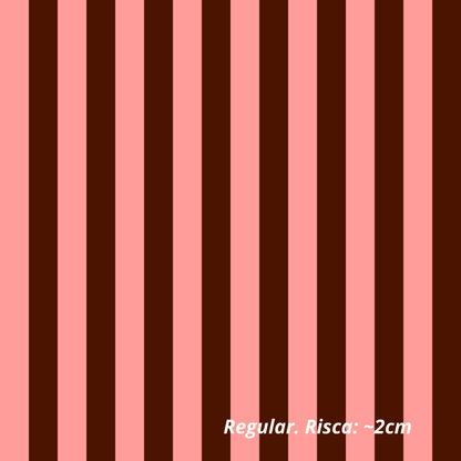 Rayas Rosadas y Marrones (M23325)