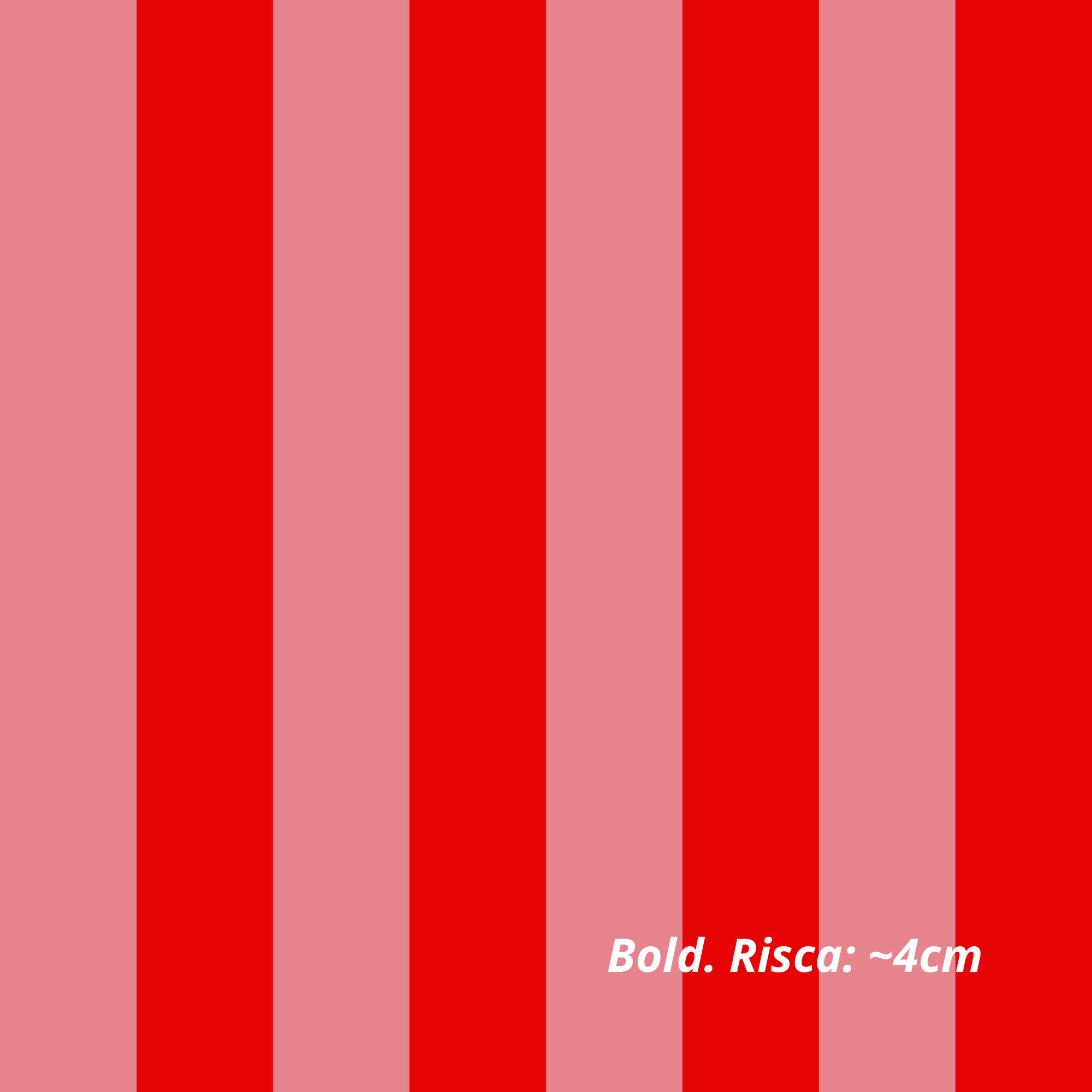 Riscas Color Block: Vermelho e Rosa (M31326)