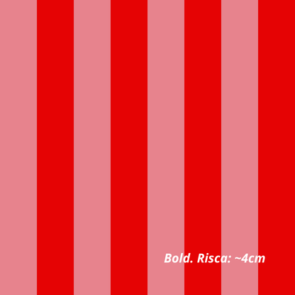 Riscas Color Block: Vermelho e Rosa (M31326)