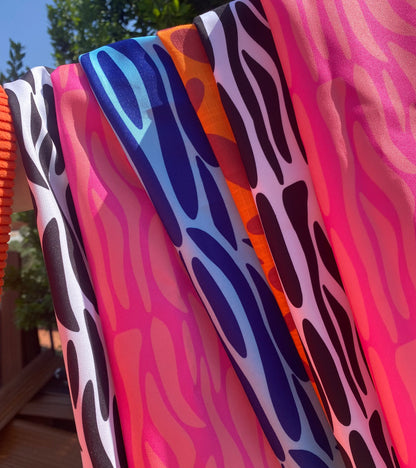 Patchworkkit: Safari ~ Diverse stoffen ~ 45x45cm