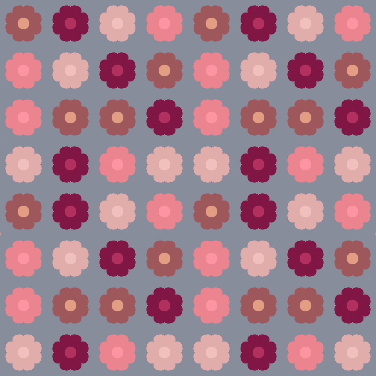 Flores em Diferentes Rosas (M10825)