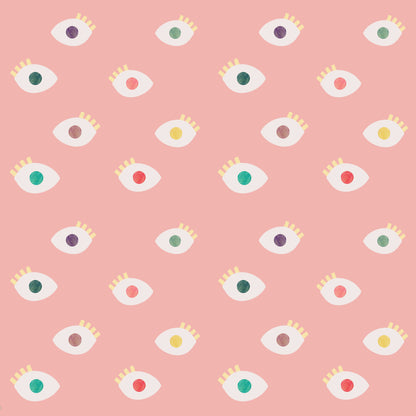 Bom Olhado com Fundo Rosa (M12025)