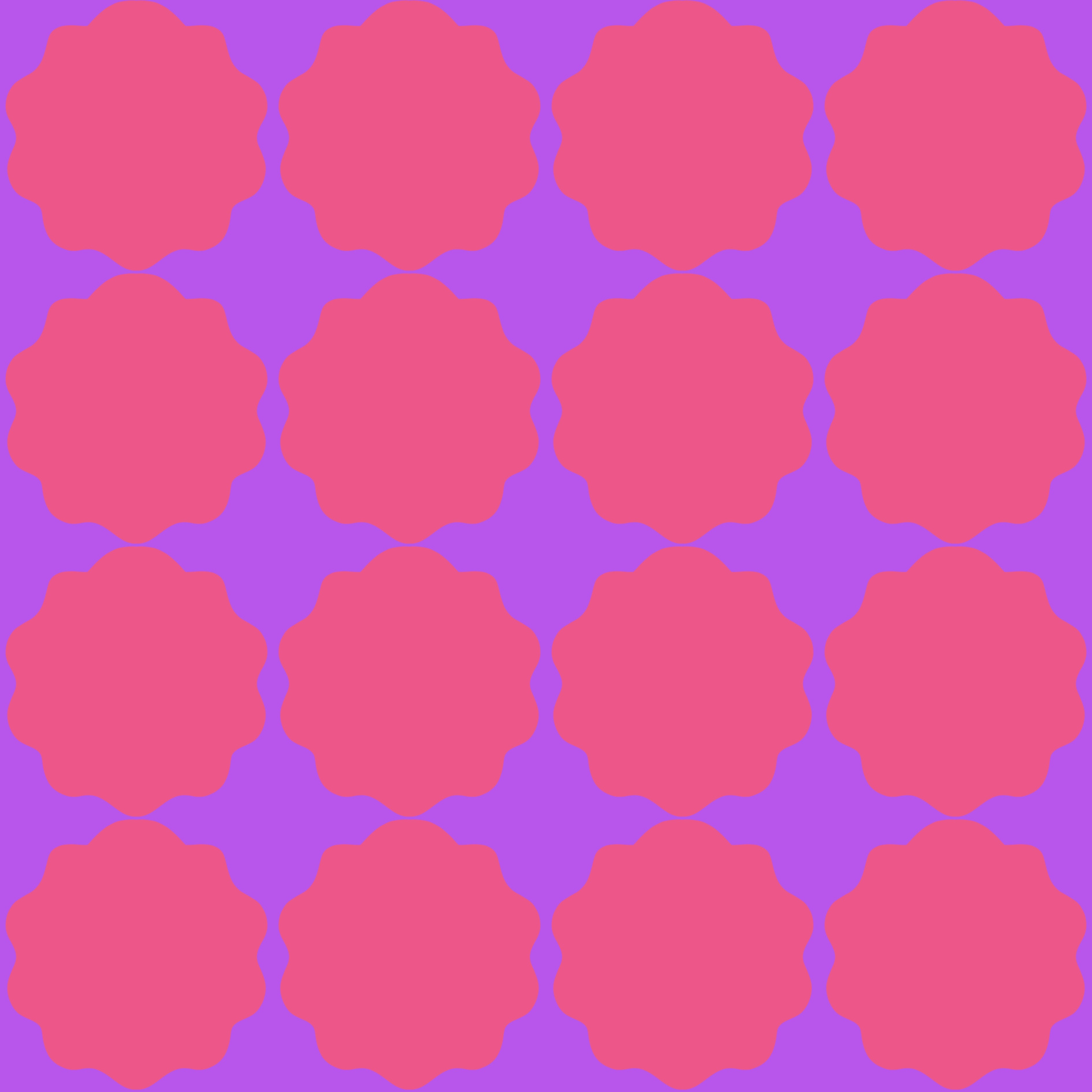 Carimbos Rosa com Fundo Roxo (M12325)