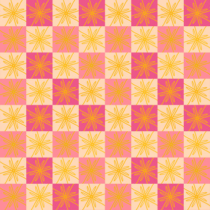 Vierkanten met Geometrische Zon (M13225)