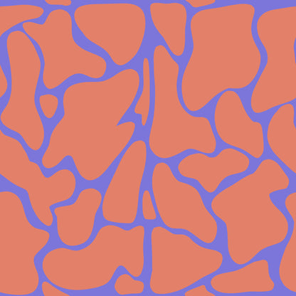 Macchie Viola e Arancione (M14325)