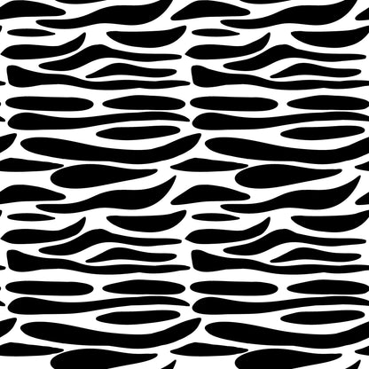 Zebra Schwarz und Weiß (M14425)