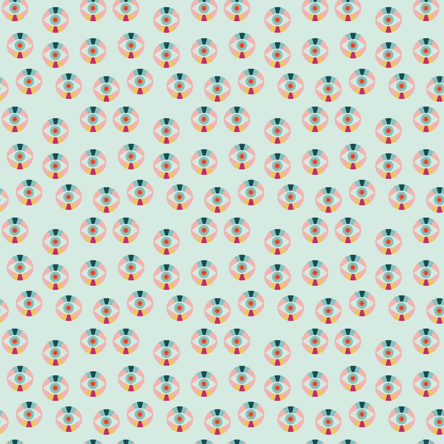 Colorful and Positive Eyes (M16125)