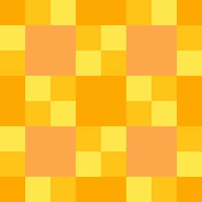 Oranje en Gele Vierkanten (M16224)