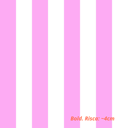 Riscas Brancas e Rosa (M19225)