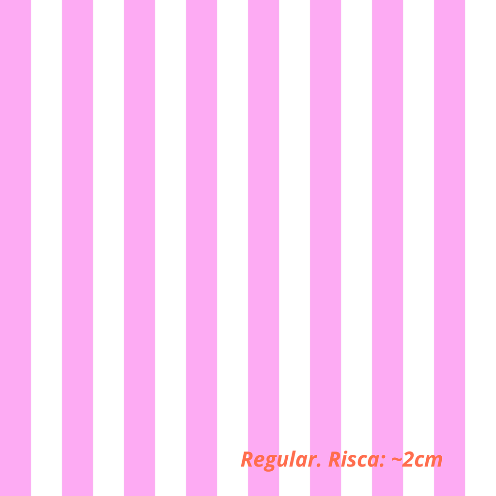 Weiße und rosa Streifen (M19225)