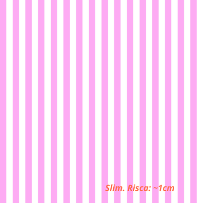 Riscas Brancas e Rosa (M19225)