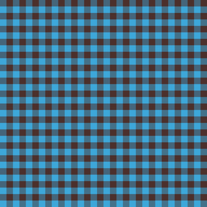 Vichy Azul e Castanho (M22025)