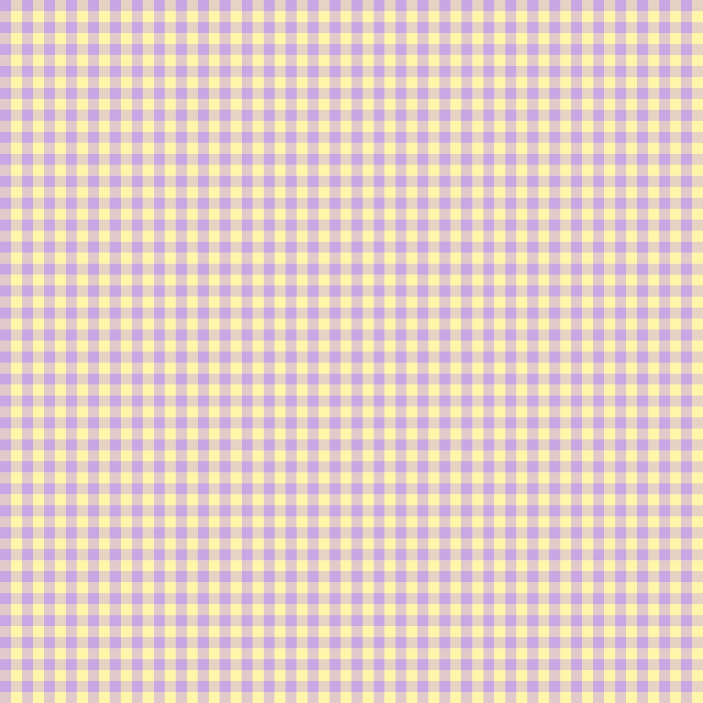 Vichy Lilás e Amarelo  (M25026)