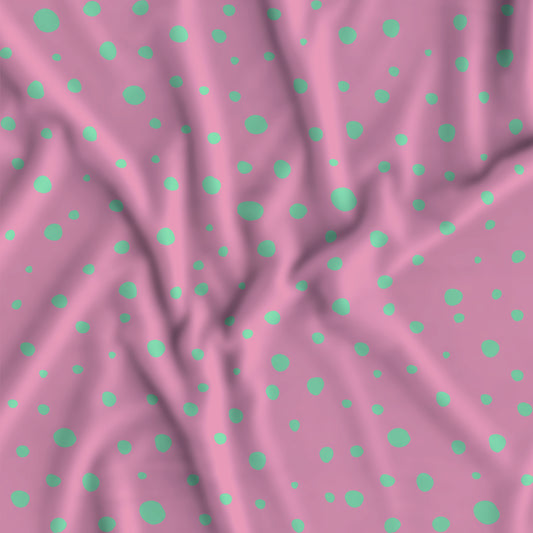 Tela Puntos Verde Menta (M28426)