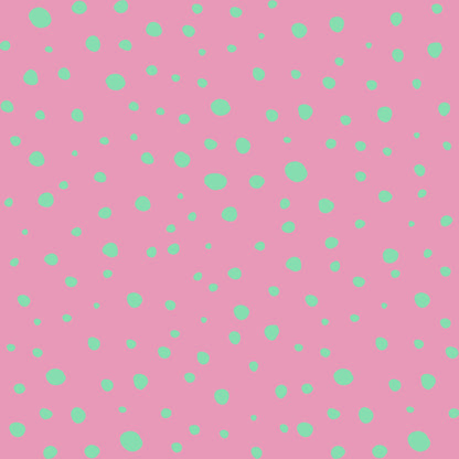 Gewebter Stoff mit Minzgrünen Tupfen (M28426)