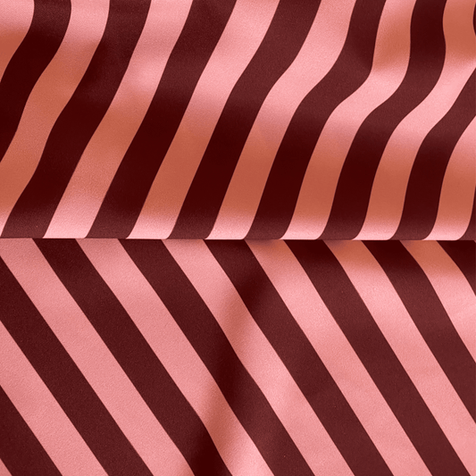 Riscas em Rosa e Castanho (M23325)