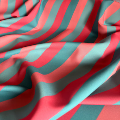 Riscas Tons Turquesa e Coral (M31726)