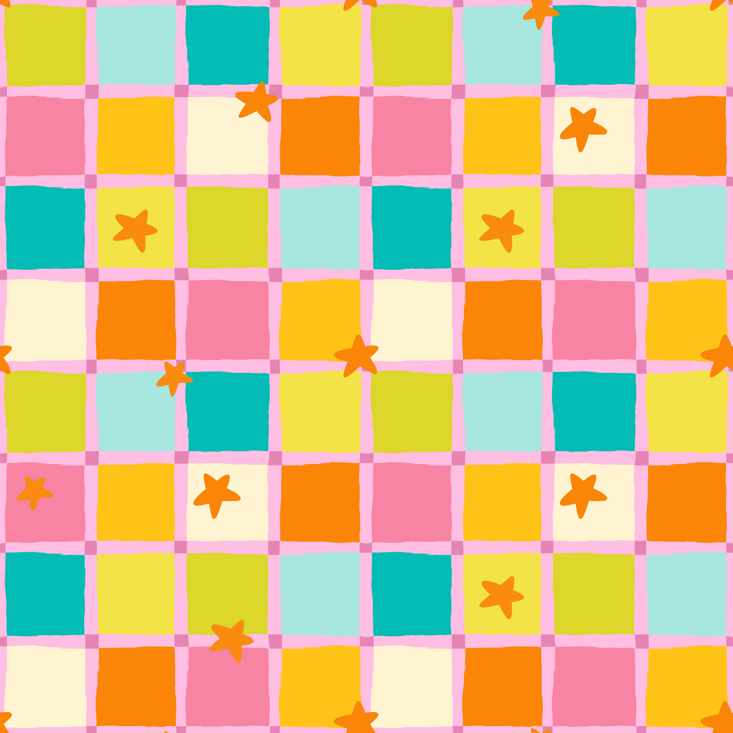 Estrelas em Quadrados Coloridos (M31826)