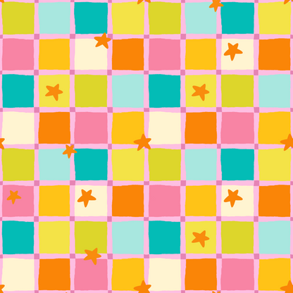 Estrelas em Quadrados Coloridos (M31826)