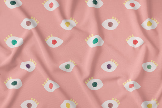 Bom Olhado com Fundo Rosa (M12025)