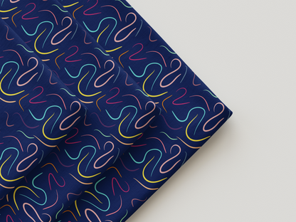 Riscas Vivas em Fundo Azulão (M11025)