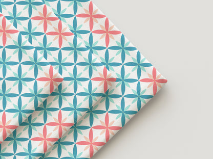 Geometric River Flowers (M11825)