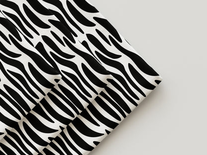 Zebra Schwarz und Weiß (M14425)